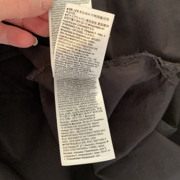 Gap, button down shirt dress with pockets, size medium - Picture 14 of 15